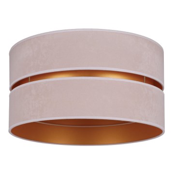 Duolla - Griestu lampa DUO 1xE27/15W/230V d. 40 cm bēša/zelta