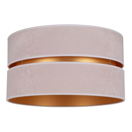 Duolla - Griestu lampa DUO 1xE27/15W/230V d. 40 cm bēša/zelta