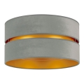 Duolla - Griestu lampa DUO 1xE27/15W/230V d. 40 cm gaiši zaļa/zelta