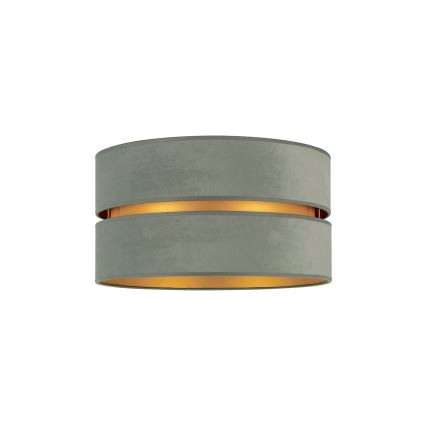 Duolla - Griestu lampa DUO 1xE27/15W/230V d. 40 cm gaiši zaļa/zelta