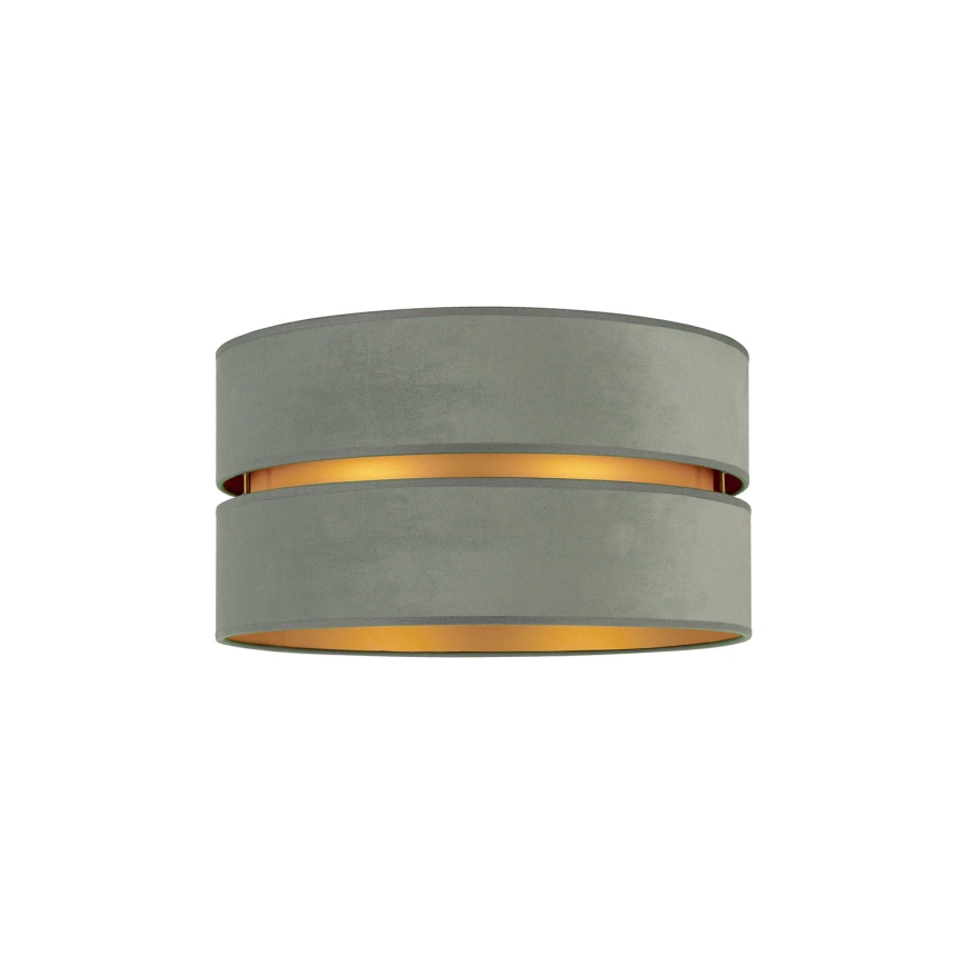 Duolla - Griestu lampa DUO 1xE27/15W/230V d. 40 cm gaiši zaļa/zelta