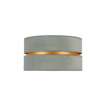 Duolla - Griestu lampa DUO 1xE27/15W/230V d. 40 cm gaiši zaļa/zelta