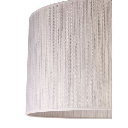 Duolla - Griestu lampa ESSEX 1xE27/40W/230V d. 45 cm sudraba