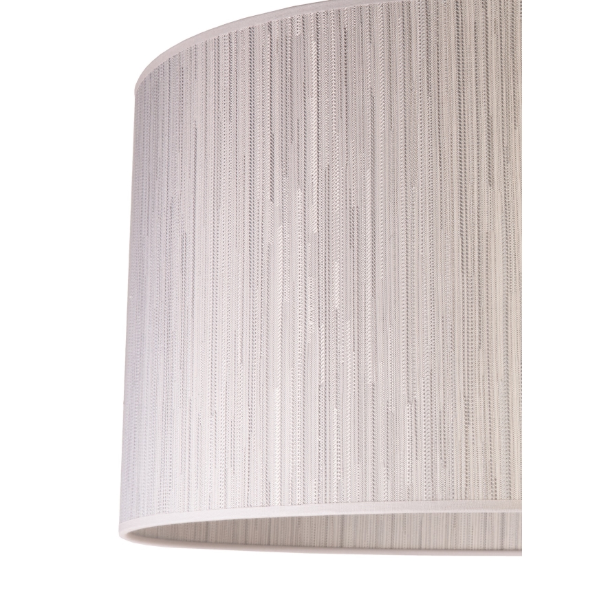 Duolla - Griestu lampa ESSEX 1xE27/40W/230V d. 45 cm sudraba