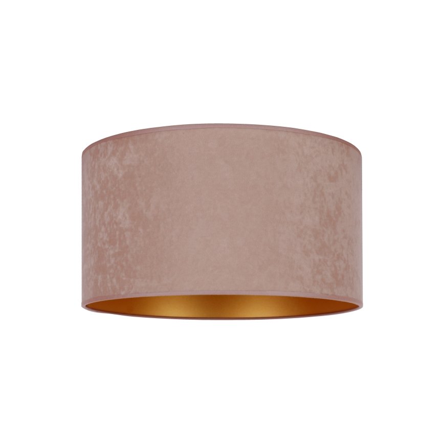 Duolla - Griestu lampa ROLLER 1xE27/15W/230V d. 40 cm bēša/zelta