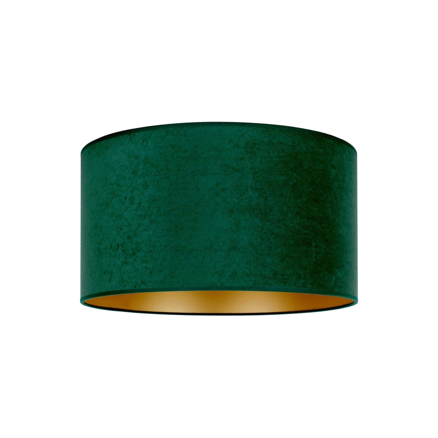 Duolla - Griestu lampa ROLLER 1xE27/15W/230V d. 40 cm tumši zaļa/zelta