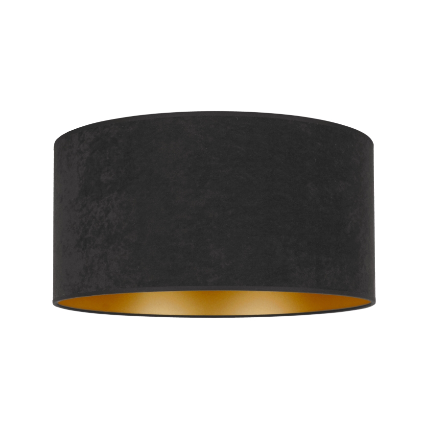Duolla - Griestu lampa ROLLER 3xE27/15W/230V d. 60 cm melna/zelta