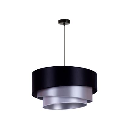 Duolla - Griestu lampa TRIO 1xE27/15W/230V d. 60 cm zila/sudraba