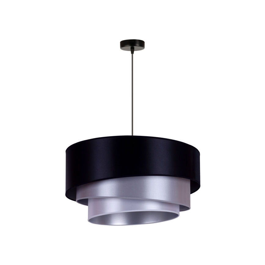 Duolla - Griestu lampa TRIO 1xE27/15W/230V d. 60 cm zila/sudraba