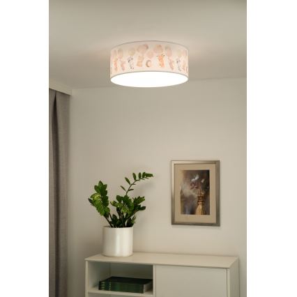 Duolla - LED Bērnu griestu lampa CORTINA LED/26W/230V d. 40 cm 4000K