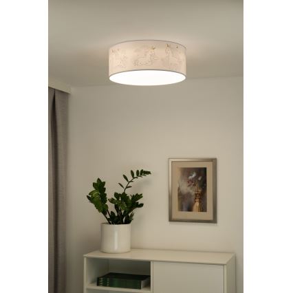 Duolla - LED Bērnu griestu lampa CORTINA LED/26W/230V d. 40 cm 4000K