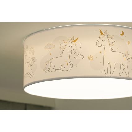 Duolla - LED Bērnu griestu lampa CORTINA LED/26W/230V d. 40 cm 4000K