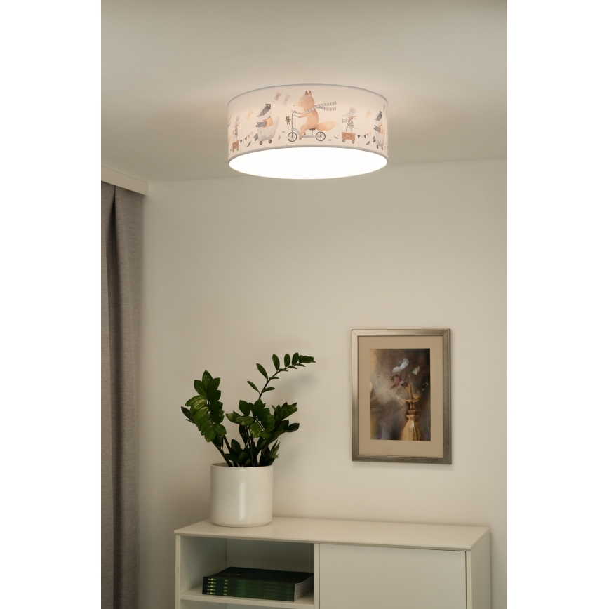 Duolla - LED Bērnu griestu lampa CORTINA LED/26W/230V d. 40 cm 4000K