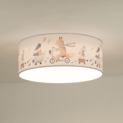 Duolla - LED Bērnu griestu lampa CORTINA LED/26W/230V d. 40 cm 4000K