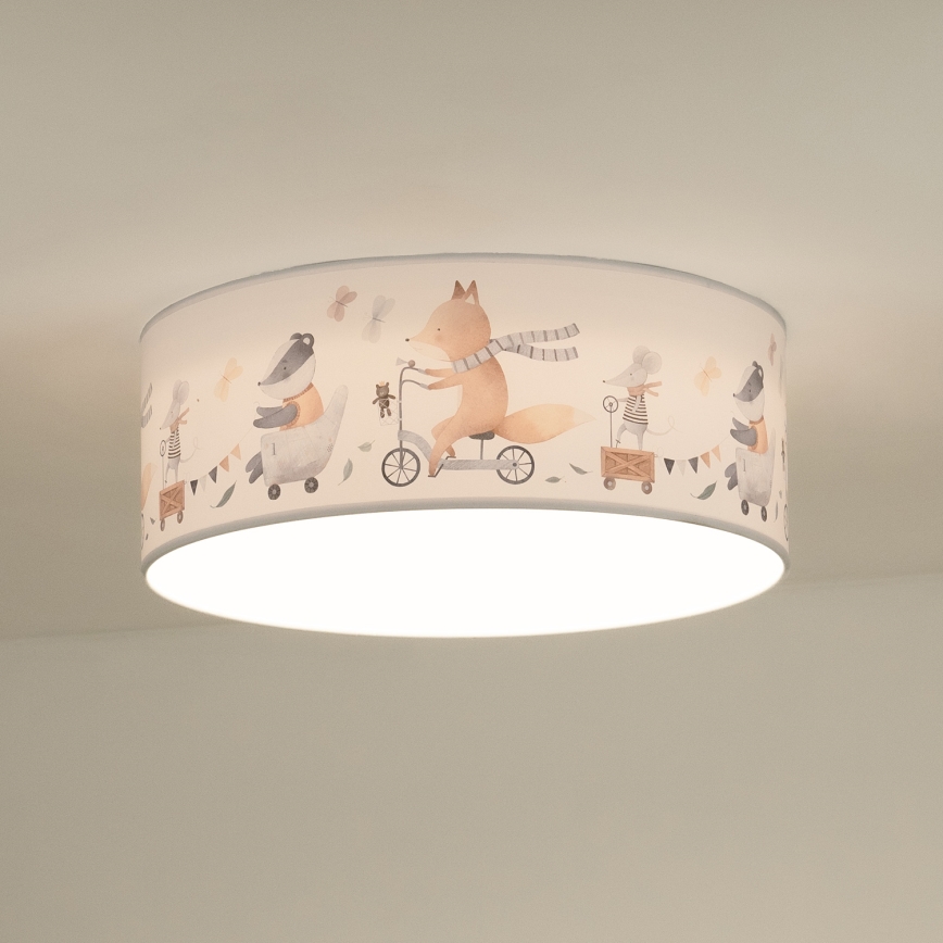 Duolla - LED Bērnu griestu lampa CORTINA LED/26W/230V d. 40 cm 4000K