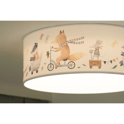 Duolla - LED Bērnu griestu lampa CORTINA LED/26W/230V d. 40 cm 4000K