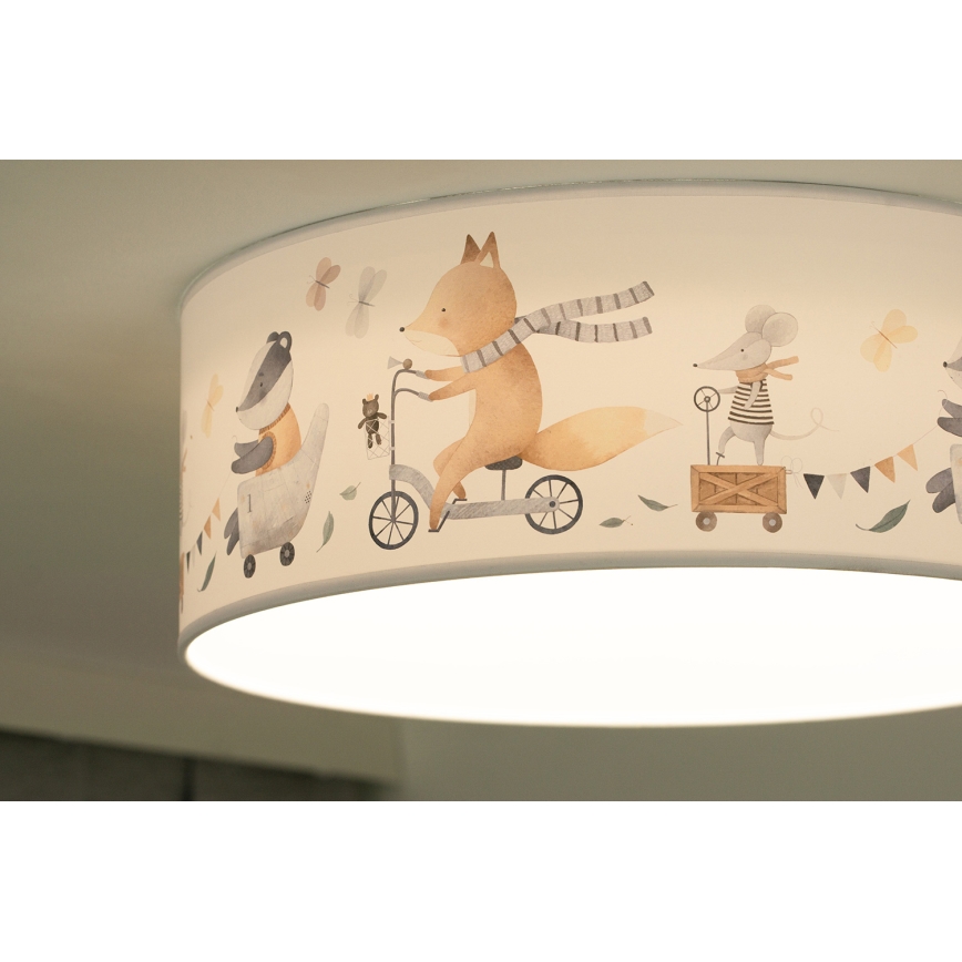 Duolla - LED Bērnu griestu lampa CORTINA LED/26W/230V d. 40 cm 4000K