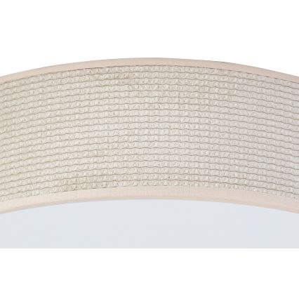Duolla - LED Griestu lampa CORTINA LED/26W/230V d. 30 cm 4000K bēša