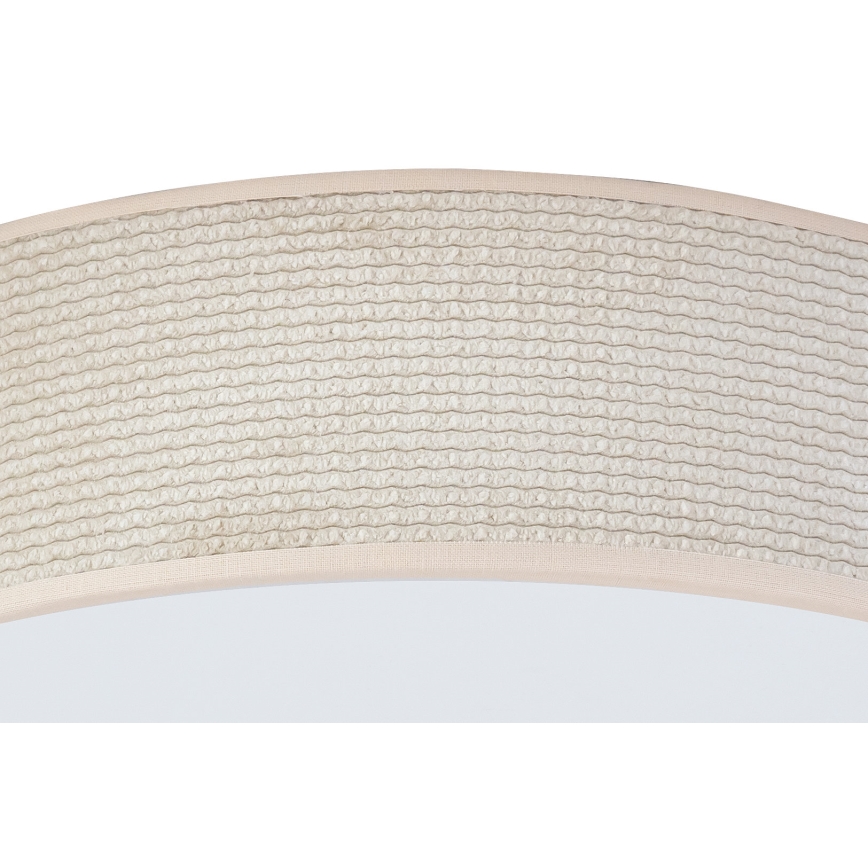Duolla - LED Griestu lampa CORTINA LED/26W/230V d. 30 cm 4000K bēša