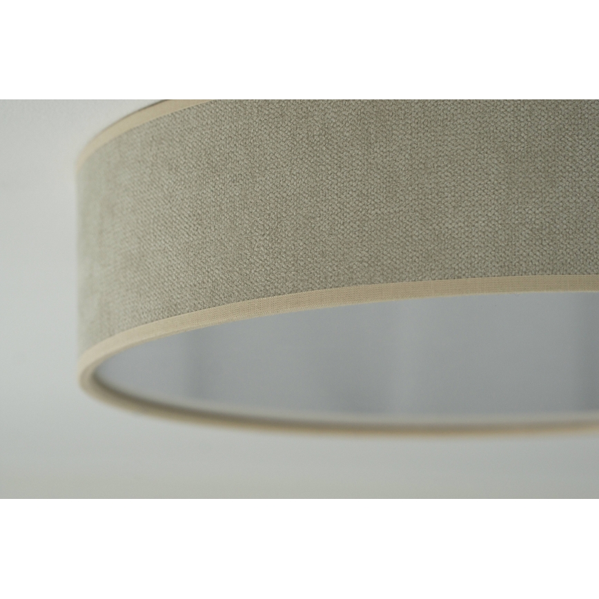 Duolla - LED Griestu lampa CORTINA LED/26W/230V d. 30 cm 4000K bēša