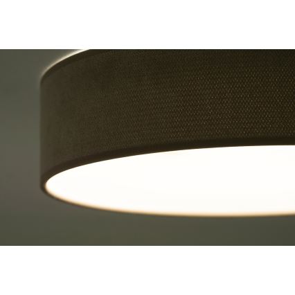 Duolla - LED Griestu lampa CORTINA LED/26W/230V d. 30 cm 4000K brūna