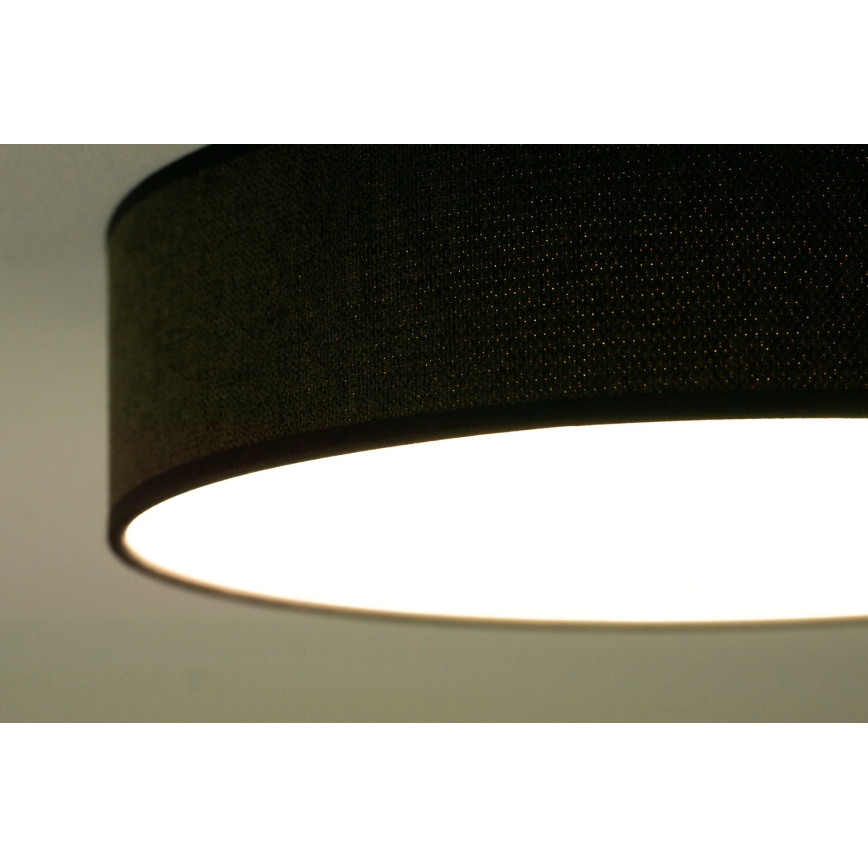 Duolla - LED Griestu lampa CORTINA LED/26W/230V d. 30 cm 4000K brūna