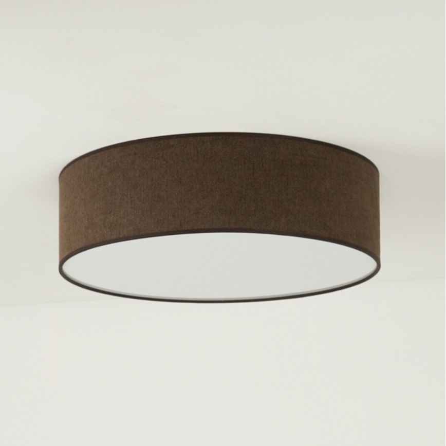 Duolla - LED Griestu lampa CORTINA LED/26W/230V d. 30 cm 4000K brūna