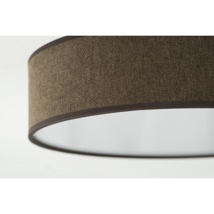 Duolla - LED Griestu lampa CORTINA LED/26W/230V d. 30 cm 4000K brūna
