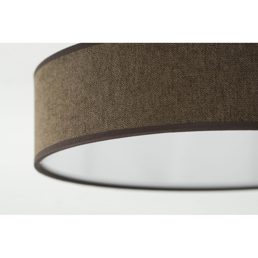 Duolla - LED Griestu lampa CORTINA LED/26W/230V d. 30 cm 4000K brūna