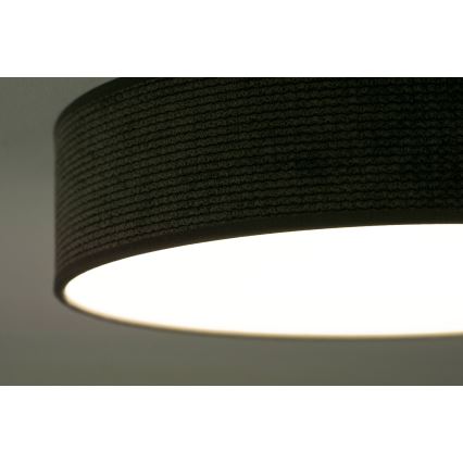 Duolla - LED Griestu lampa CORTINA LED/26W/230V d. 30 cm 4000K brūna