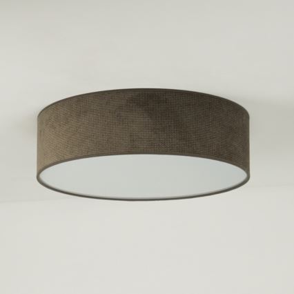 Duolla - LED Griestu lampa CORTINA LED/26W/230V d. 30 cm 4000K brūna