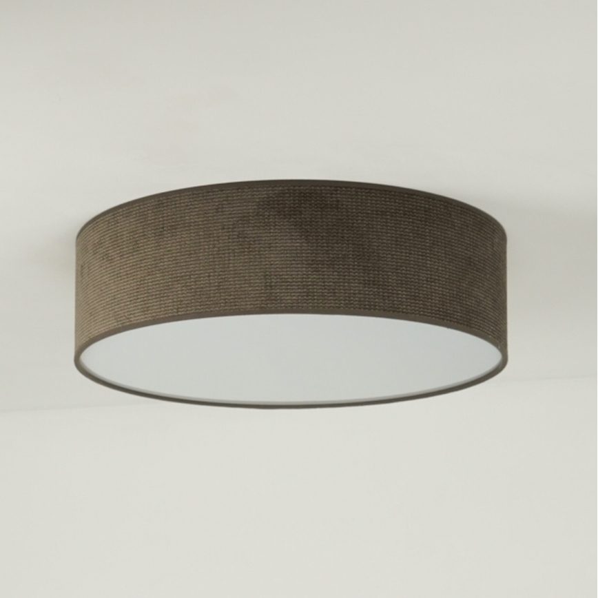 Duolla - LED Griestu lampa CORTINA LED/26W/230V d. 30 cm 4000K brūna
