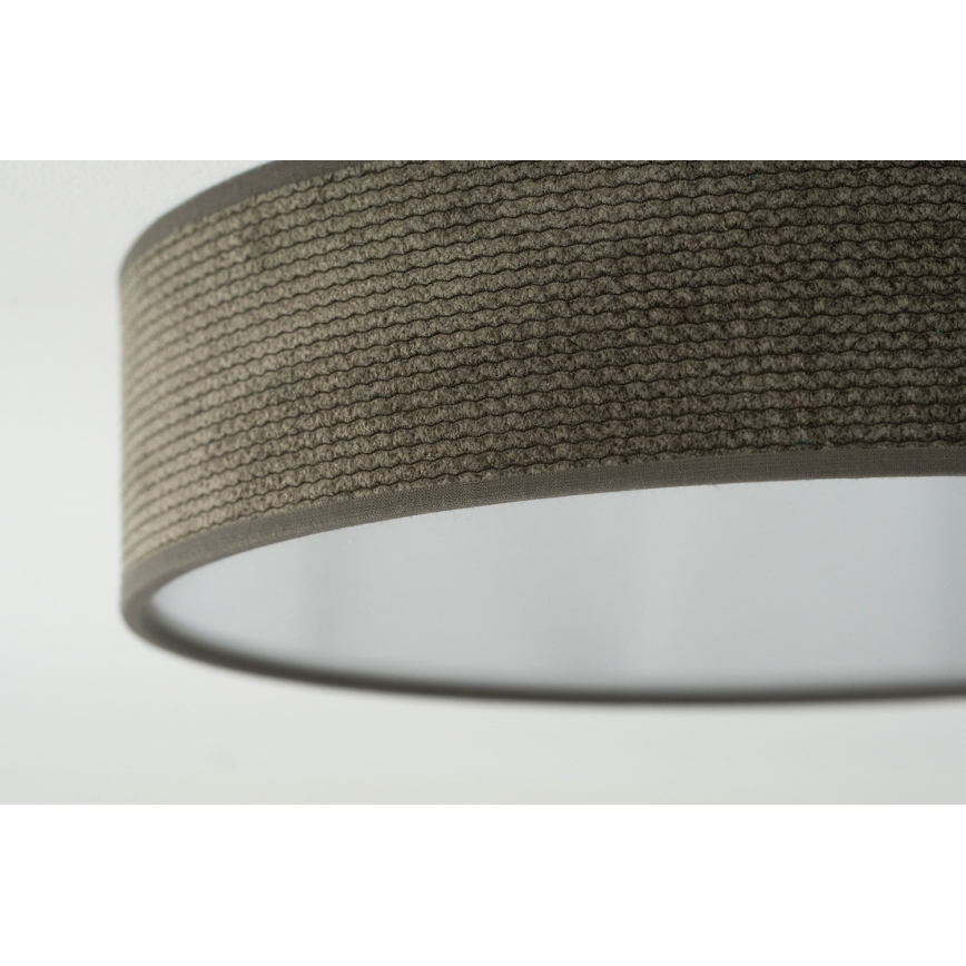 Duolla - LED Griestu lampa CORTINA LED/26W/230V d. 30 cm 4000K brūna