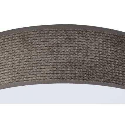 Duolla - LED Griestu lampa CORTINA LED/26W/230V d. 30 cm 4000K brūna