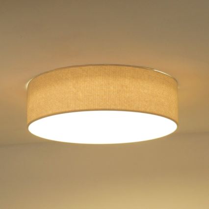 Duolla - LED Griestu lampa CORTINA LED/26W/230V d. 30 cm 4000K krēmkrāsa