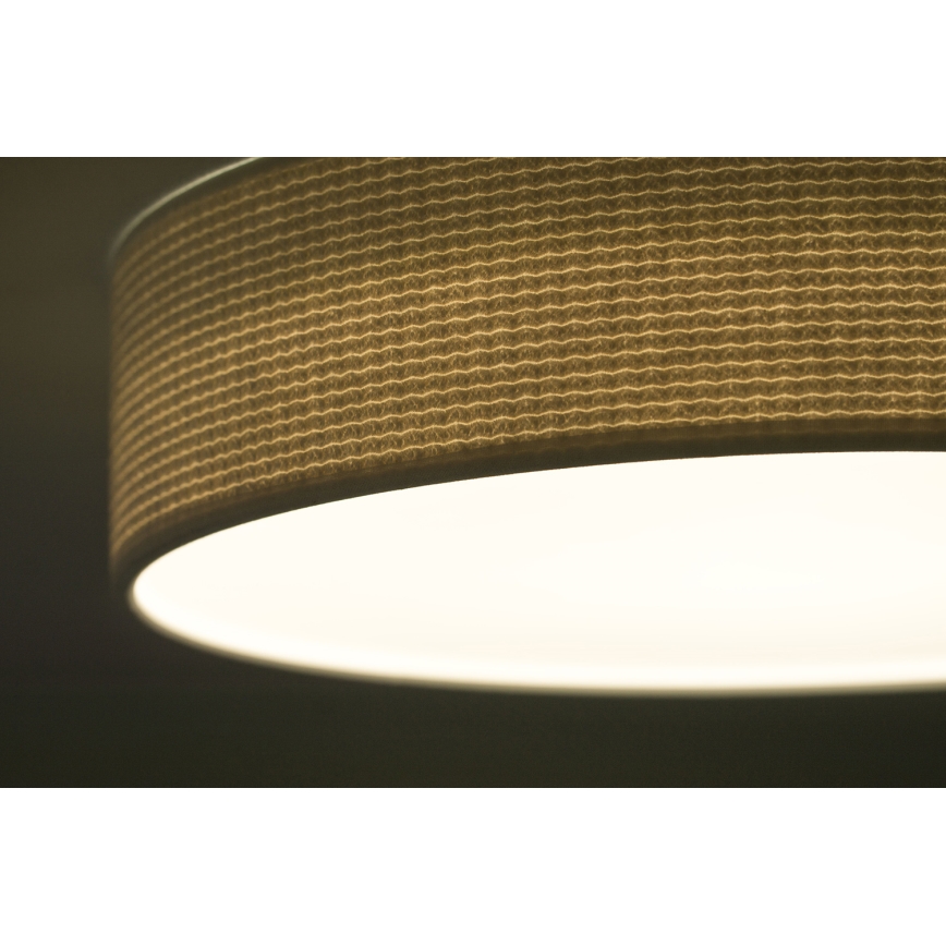 Duolla - LED Griestu lampa CORTINA LED/26W/230V d. 30 cm 4000K krēmkrāsa