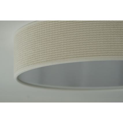 Duolla - LED Griestu lampa CORTINA LED/26W/230V d. 30 cm 4000K krēmkrāsa