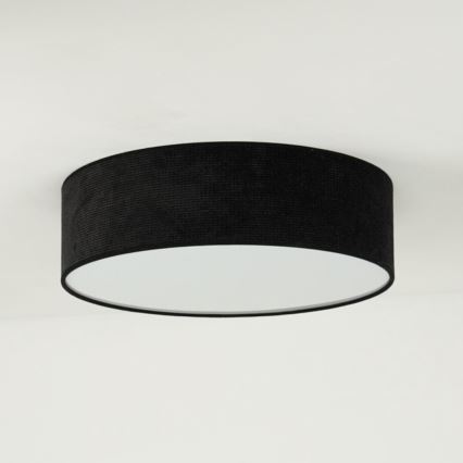 Duolla - LED Griestu lampa CORTINA LED/26W/230V d. 30 cm 4000K melna