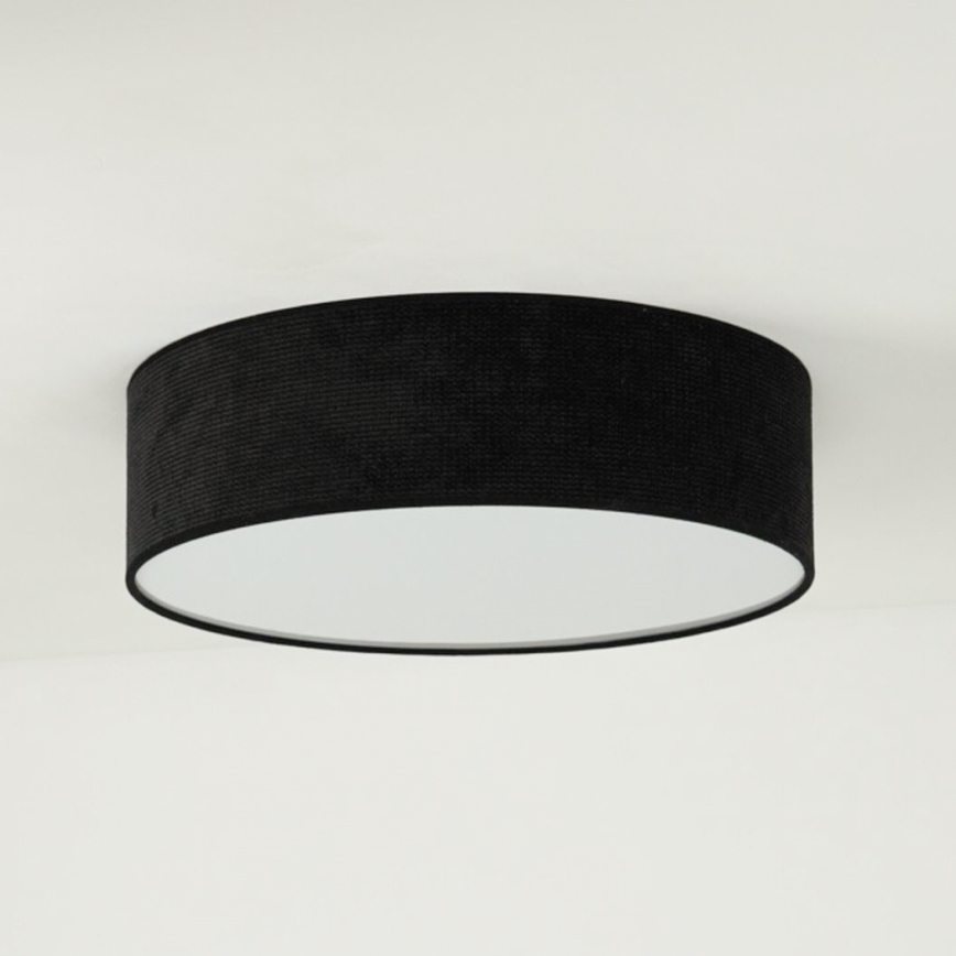 Duolla - LED Griestu lampa CORTINA LED/26W/230V d. 30 cm 4000K melna