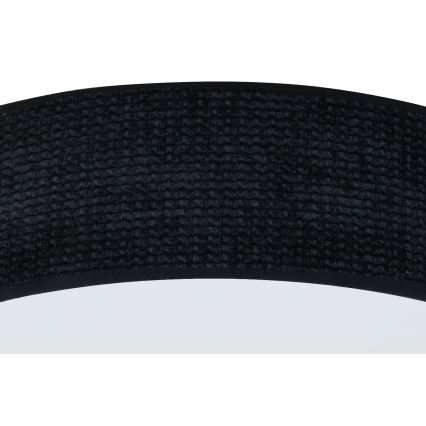 Duolla - LED Griestu lampa CORTINA LED/26W/230V d. 30 cm 4000K melna