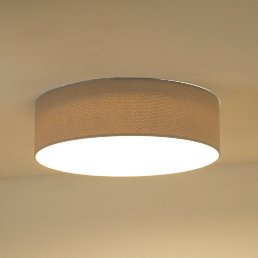 Duolla - LED Griestu lampa CORTINA LED/26W/230V d. 30 cm 4000K pelēka