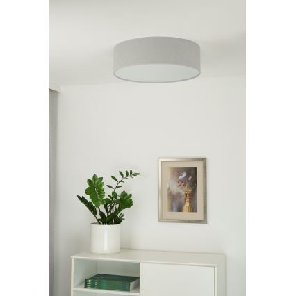 Duolla - LED Griestu lampa CORTINA LED/26W/230V d. 30 cm 4000K pelēka