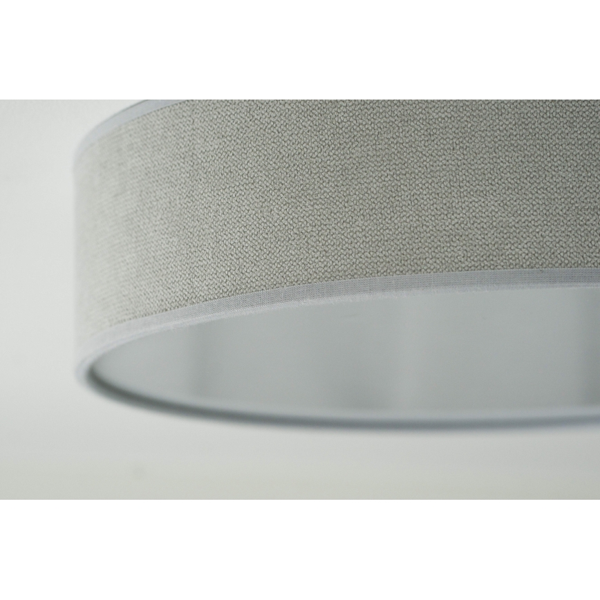 Duolla - LED Griestu lampa CORTINA LED/26W/230V d. 30 cm 4000K pelēka