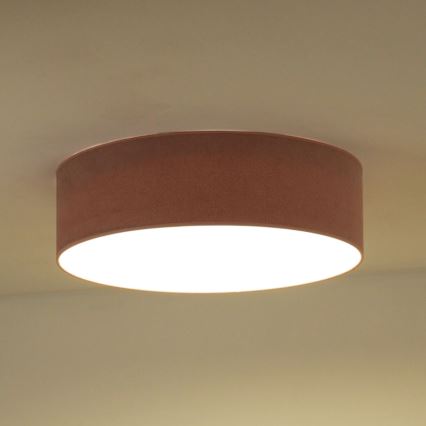 Duolla - LED Griestu lampa CORTINA LED/26W/230V d. 30 cm 4000K rozā