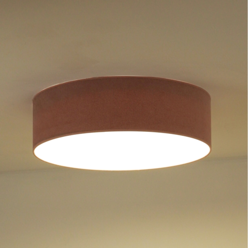 Duolla - LED Griestu lampa CORTINA LED/26W/230V d. 30 cm 4000K rozā