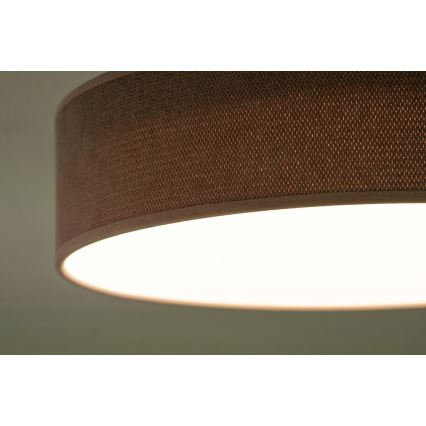 Duolla - LED Griestu lampa CORTINA LED/26W/230V d. 30 cm 4000K rozā