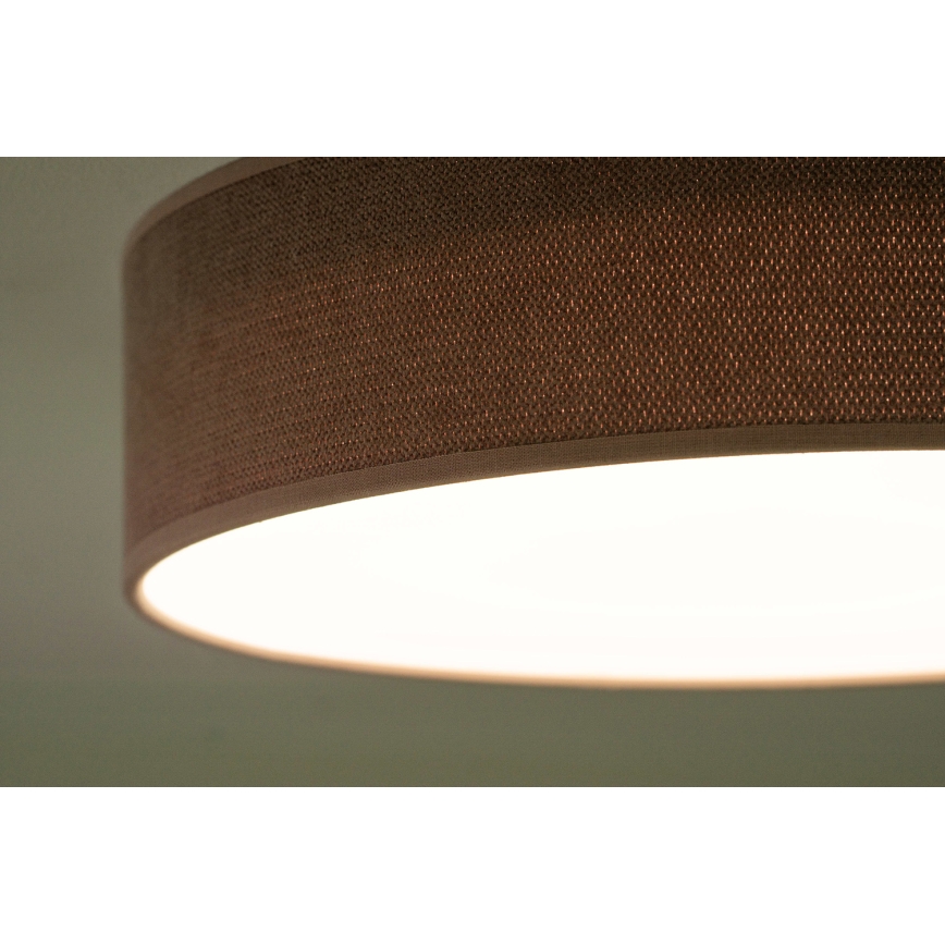 Duolla - LED Griestu lampa CORTINA LED/26W/230V d. 30 cm 4000K rozā