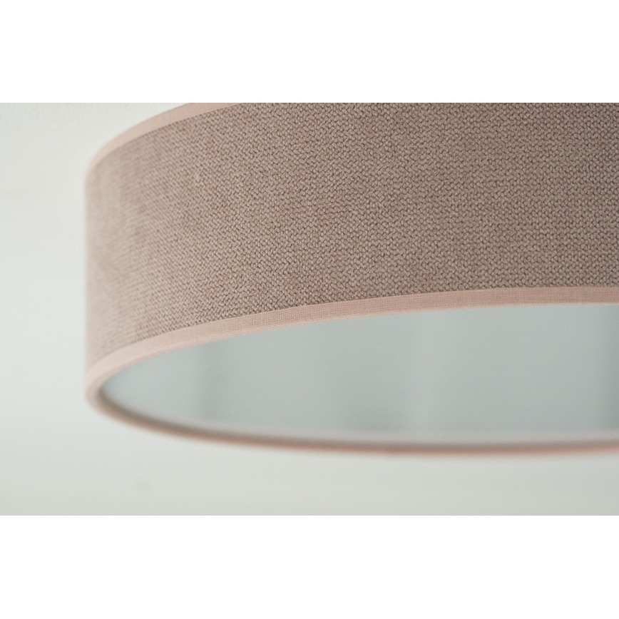Duolla - LED Griestu lampa CORTINA LED/26W/230V d. 30 cm 4000K rozā