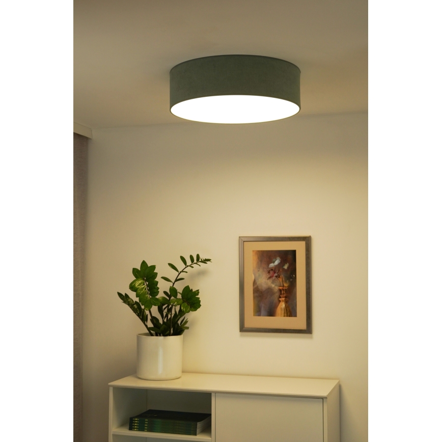 Duolla - LED Griestu lampa CORTINA LED/26W/230V d. 30 cm 4000K tirkīza