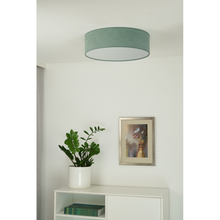 Duolla - LED Griestu lampa CORTINA LED/26W/230V d. 30 cm 4000K tirkīza